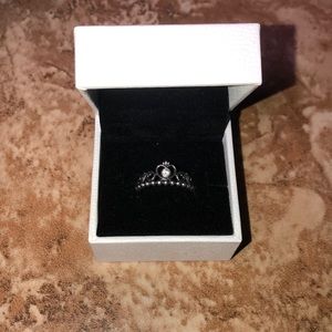 Pandora Princess tiara ring